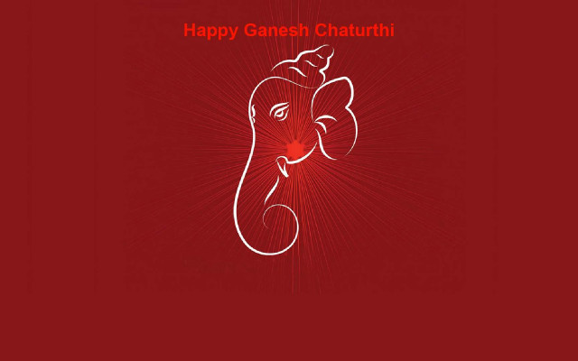 Red elephant poster bapu samikshvad free wallpaper for desktop - medium preview image