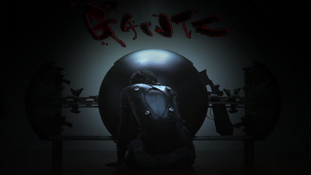 Person sitting dark room backpack free wallpaper for desktop - medium preview image