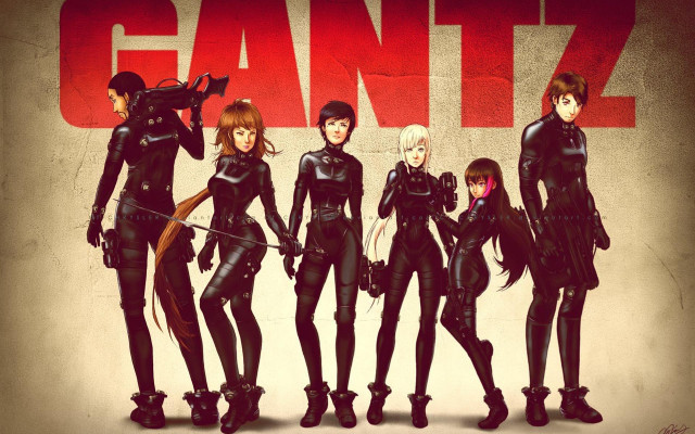 Women catsuits guns cantz group free wallpaper for desktop - medium preview image