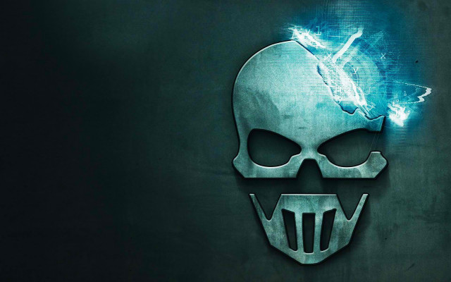 Skull cigarette lightning bolt mouth free wallpaper for desktop - medium preview image