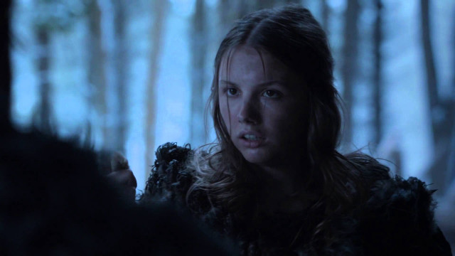 Woman dark forest light face free wallpaper for desktop - medium preview image