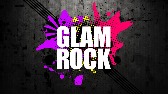 Black purple glam rock background free wallpaper for desktop - medium preview image