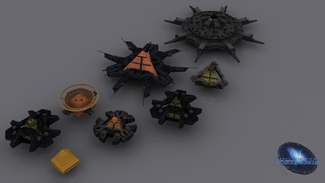 Table objects group together arrangement free wallpaper for desktop - medium preview image