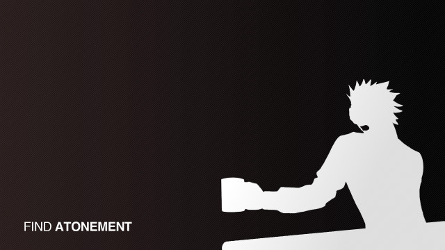 Whitehair blackshirt whiteobject find atonement free wallpaper for desktop - medium preview image