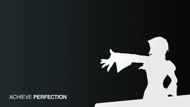 Silhouette person knife achieve perfection free wallpaper for desktop - medium preview image