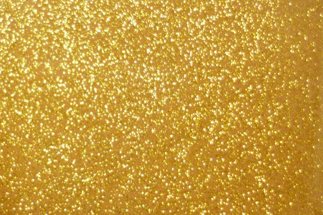Yellow background gold glitter dots free wallpaper for desktop - medium preview image