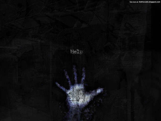 Hand head painted dark room free wallpaper for desktop - medium preview image