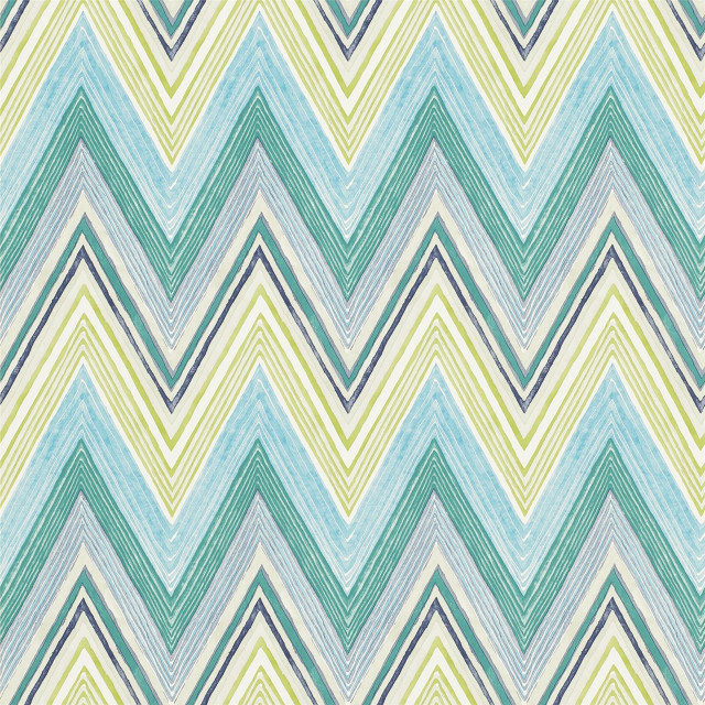 Chevron pattern green blue zigzag free wallpaper for tablet - medium preview image