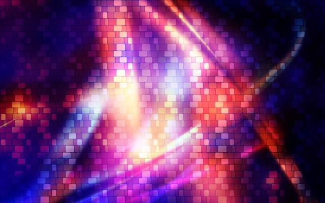 Colorful background squares lights pattern free wallpaper for desktop - medium preview image