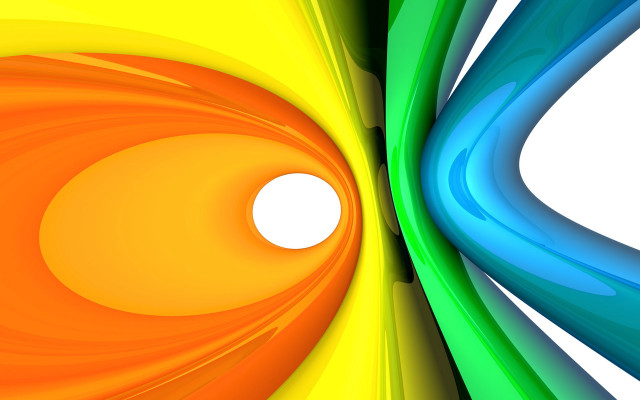 Colorful abstract background white circle #3 free wallpaper for desktop - medium preview image