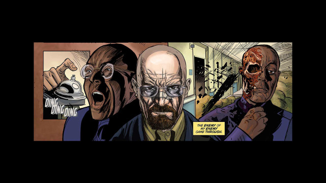 Comic strip man suit man free wallpaper for desktop - medium preview image