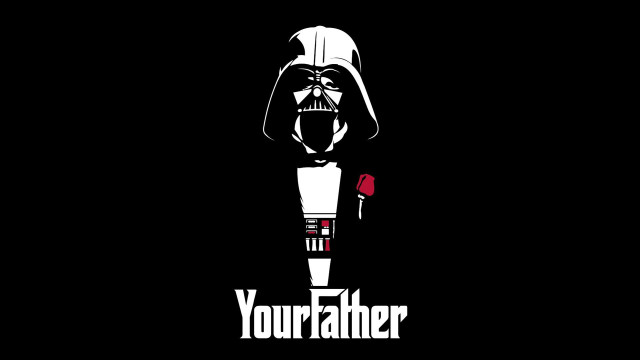 Darth vader red rose your free wallpaper for desktop - medium preview image