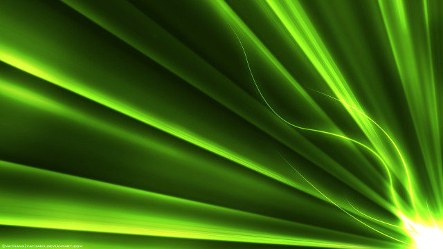Green background white light center free wallpaper for desktop - medium preview image