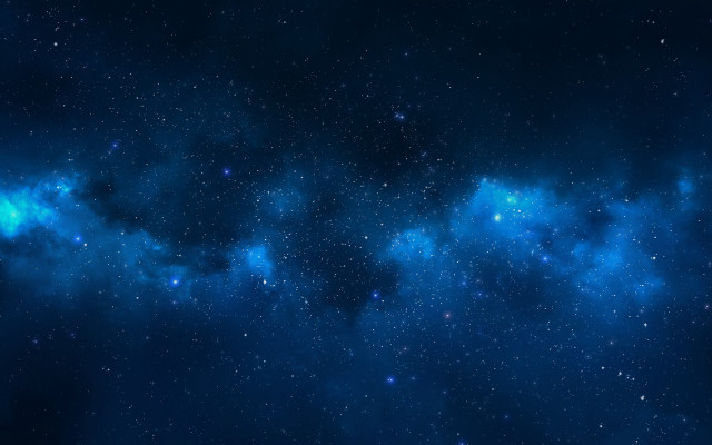 Blue sky stars clouds background #2 free wallpaper for desktop - medium preview image