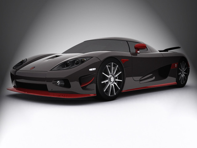 Gray sports car red accents free wallpaper for desktop - medium preview image