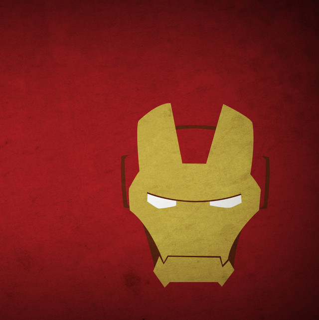 Ironman paper cutout pop art free wallpaper for tablet - medium preview image