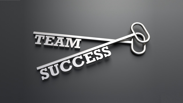 Scissors cutting team success black free wallpaper for desktop - medium preview image
