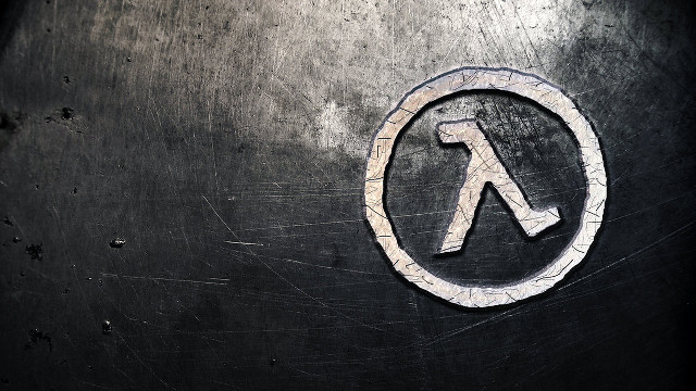 Circular sign metal white arrow free wallpaper for desktop - medium preview image