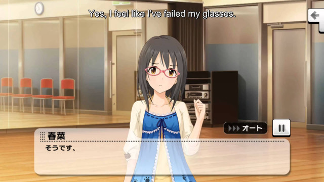 Girl blue dress playing video free wallpaper for desktop - medium preview image