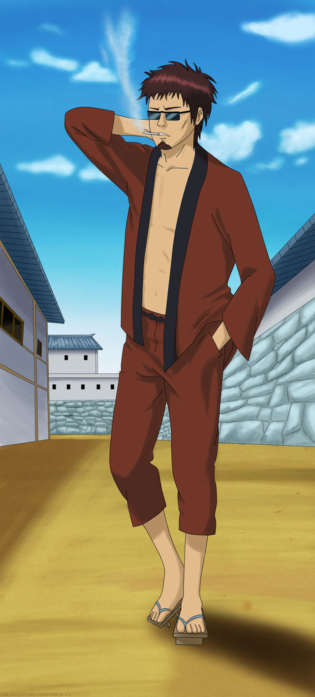 Man brown outfit building sky free wallpaper for mobile - medium preview image