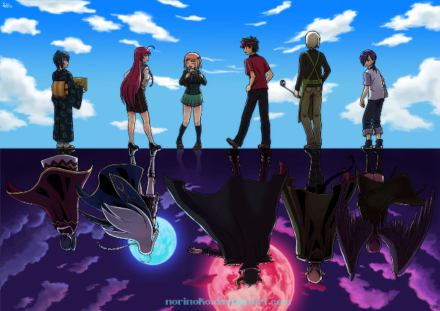 People sky clouds bird purple free wallpaper for desktop - medium preview image