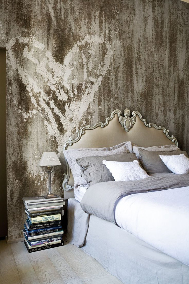 Bed white headboard books bedroom free wallpaper for mobile - medium preview image