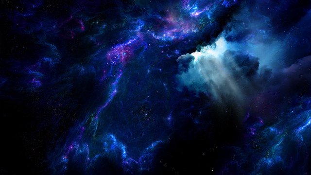 Vast space filled stars clouds free wallpaper for desktop - medium preview image