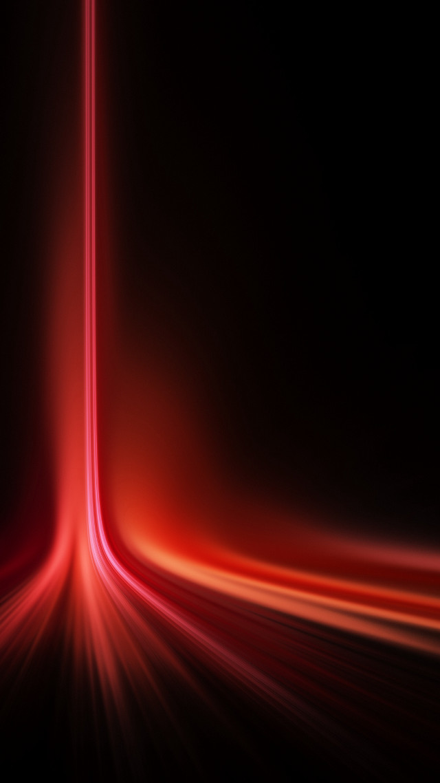 Red light streak dark background free wallpaper for mobile - medium preview image