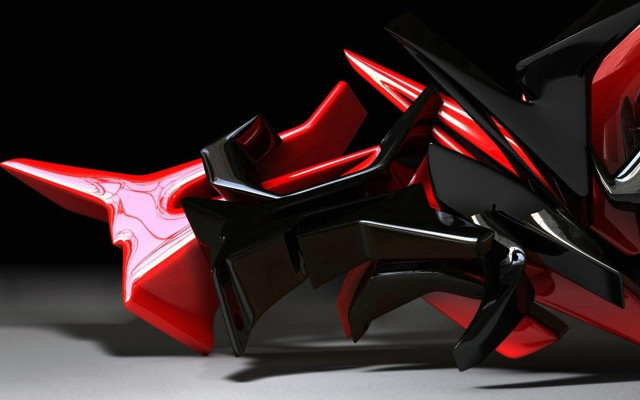 Red black abstract car helmet free wallpaper for desktop - medium preview image