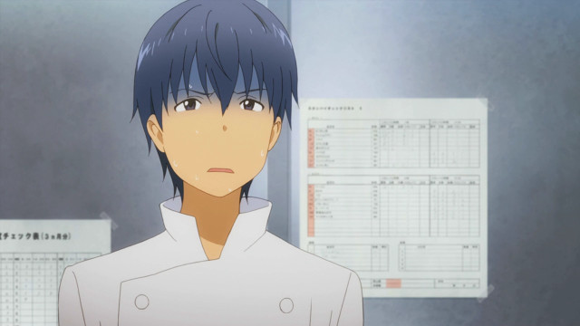 Man blue hair computer calendar free wallpaper for desktop - medium preview image