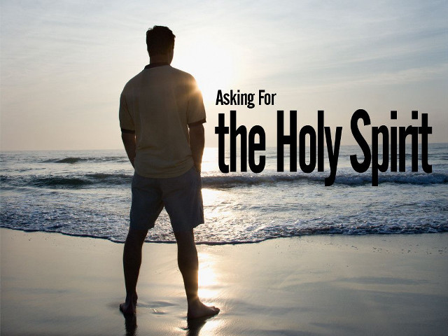 Man beach ocean holy spirit free wallpaper for desktop - medium preview image