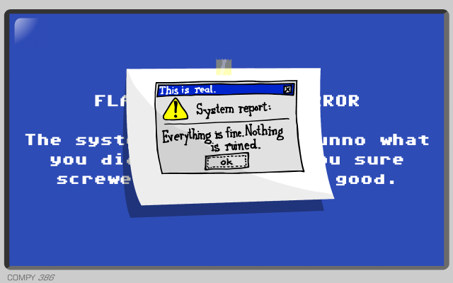 Blue sign white paper says free wallpaper for desktop - medium preview image
