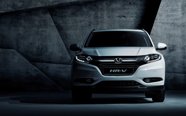 White honda hr v 3d free wallpaper for desktop - medium preview image