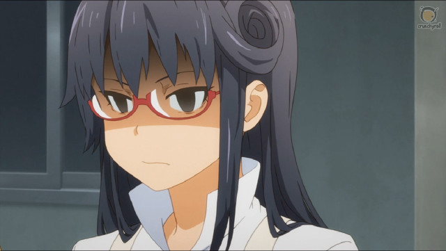 Woman glasses white shirt black free wallpaper for desktop - medium preview image