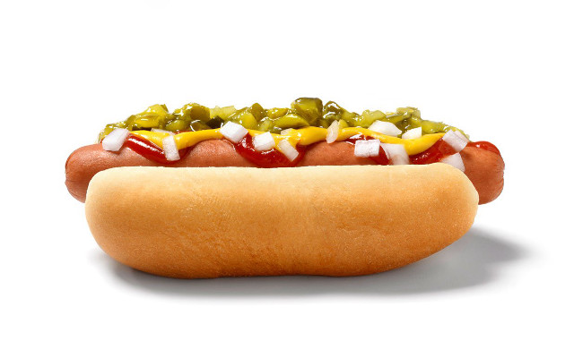 Hot dog mustard ketchup relish free wallpaper for desktop - medium preview image