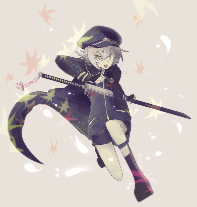 Woman black outfit sword hat #2 free wallpaper for tablet - medium preview image