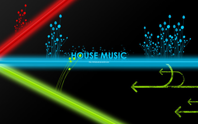 Neon arrows light space glowing free wallpaper for desktop - medium preview image