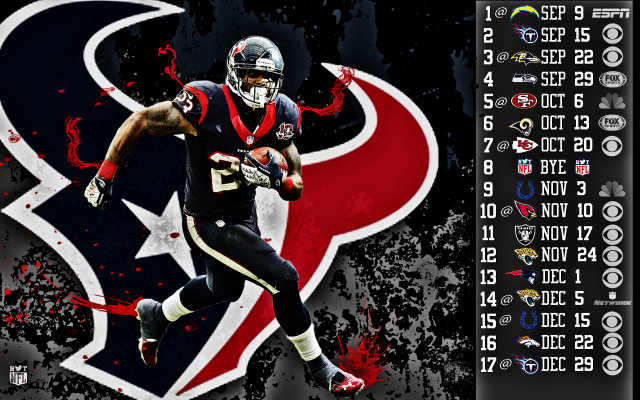 Football player running ball numbers #4 free wallpaper for desktop - medium preview image