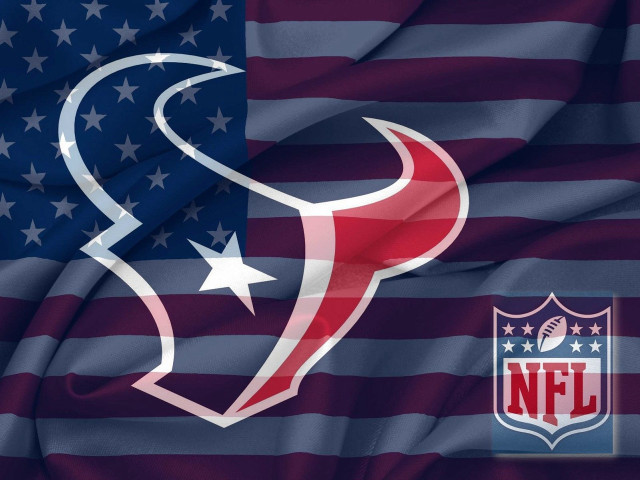 Houston texans flag football logo free wallpaper for desktop - medium preview image