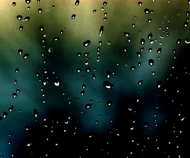 Window raindrops sky background clouds #2 free wallpaper for desktop - medium preview image