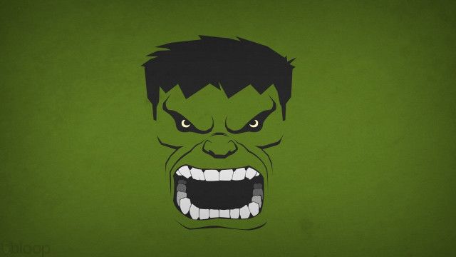 Green wall hulk face background free wallpaper for desktop - medium preview image