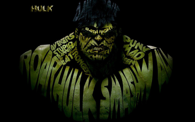 Man green black face body free wallpaper for desktop - medium preview image