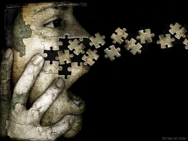 Woman holding puzzle piece missing #3 free wallpaper for desktop - medium preview image