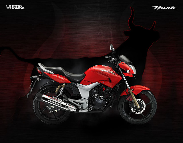 Red motorcycle black background bull free wallpaper for desktop - medium preview image