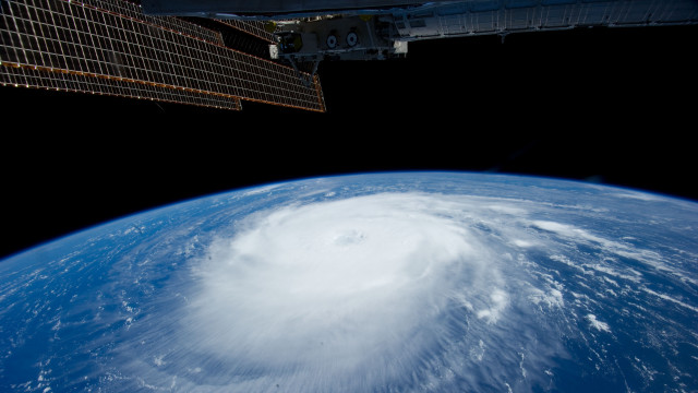 Satellite camera hurricane space view free wallpaper for desktop - medium preview image