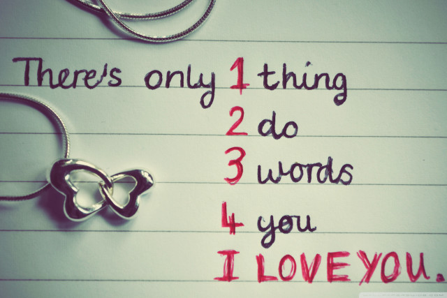 Note heart scissors i love free wallpaper for desktop - medium preview image