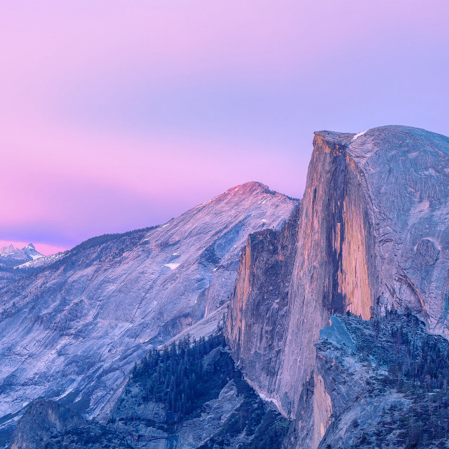Mountain rock face sunset horizon free wallpaper for tablet - medium preview image