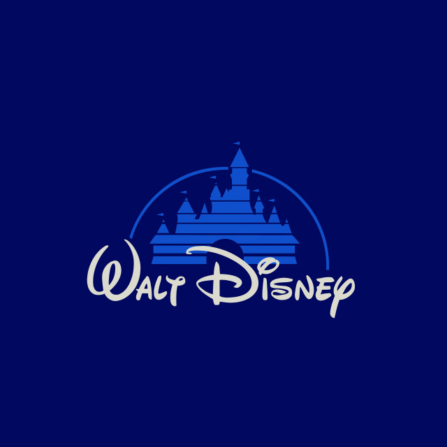 Blue background walt castle white free wallpaper for tablet - medium preview image