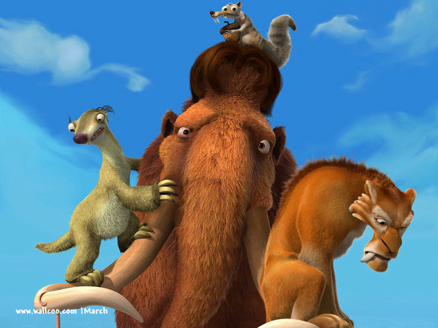 Animals horse squirrel group riding free wallpaper for desktop - medium preview image