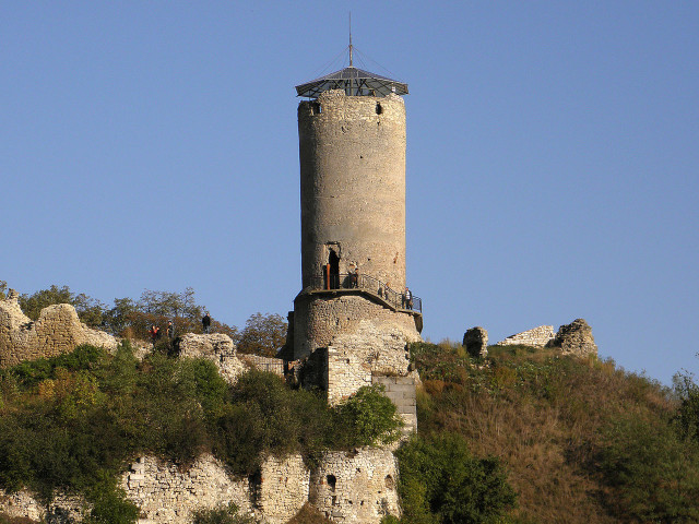 Tower hill sky background trees free wallpaper for desktop - medium preview image